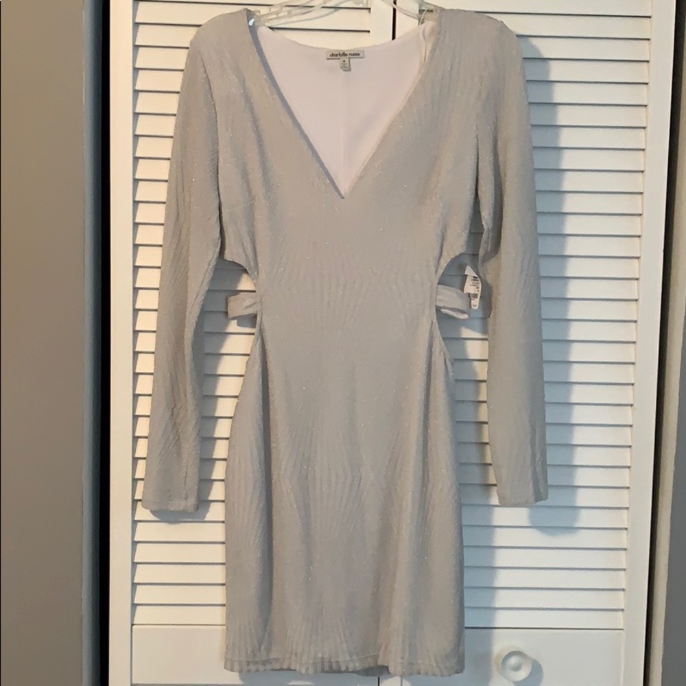 Form fitting dress white dress
